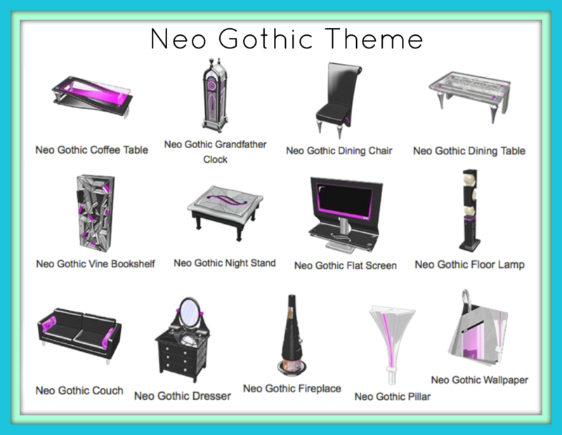 Webkinz neo gothic theme
